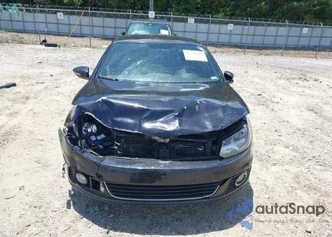 2014 Volkswagen Eos Komfort/Sport из США, поврежденный, VIN WVWBW8AH7EV004423